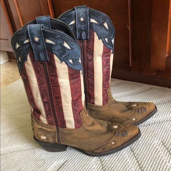 stars and stripes cowgirl boots